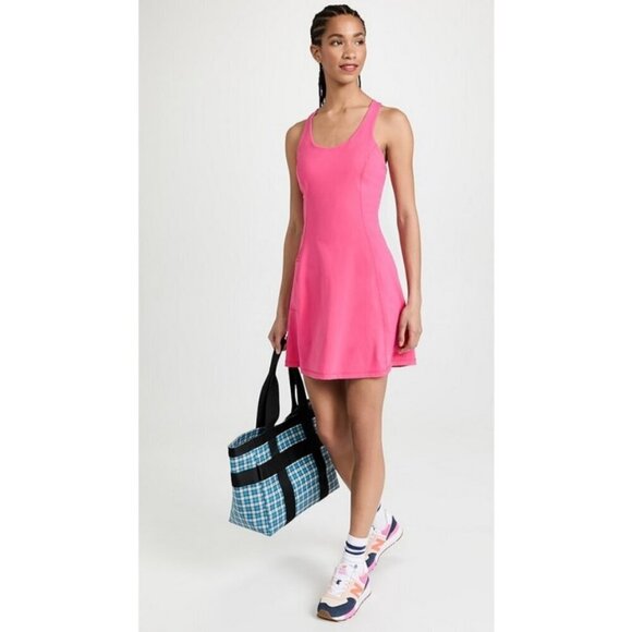 💕SWEATY BETTY💕 Power Workout Dress ~ Dahlia Pink UK Small = US 4-6 NWT - Picture 6 of 15